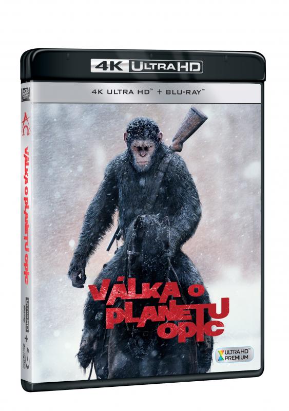 Kniha: Film:  Válka O Planetu Opic 2Bd (Uhd+Bd) - D