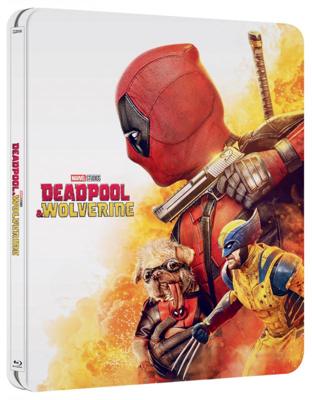 Kniha: Film:  Deadpool -amp; Wolverine 2Bd (Uhd+Bd) - Limitovaná Sběratelská Edice - Steelbook - Motiv Dp - D