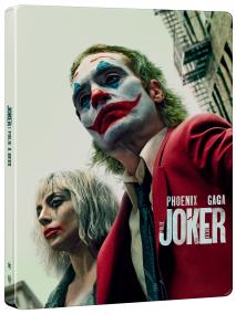 Film:  Joker: Folie A Deux 2Bd (Uhd+Bd) - Steelbook - Motiv Skyline