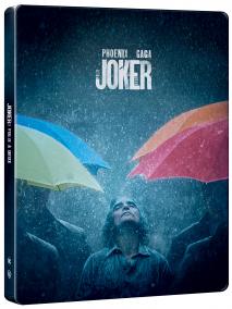 Film:  Joker: Folie A Deux Bd+Dvd (Combo Pack) - Steelbook - Motiv Rain Bd