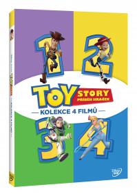 Film:  Toy Story: Příběh Hraček Kolekce 1.-4. 4Dvd