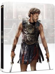 Film:  Gladiátor Ii 3Bd (Uhd+Bd+Bd Bonus) - Steelbook - Motiv Bílý