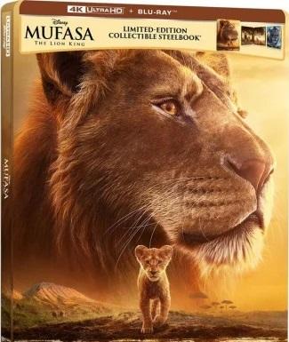 Kniha: Film:  Mufasa: Lví Král 2Bd (Uhd+Bd) - Limitovaná Sběratelská Edice - Steelbook - Film