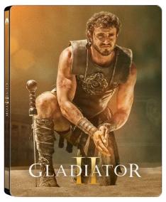 Film:  Gladiátor Ii 3Bd (Uhd+Bd+Bd Bonus) - Steelbook - Motiv Zlatý