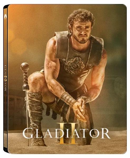 Kniha: Film:  Gladiátor Ii 3Bd (Uhd+Bd+Bd Bonus) - Steelbook - Motiv Zlatý - Film