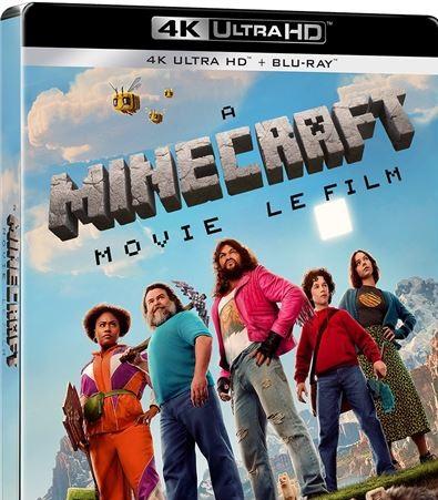 Kniha: Film:  Minecraft Film 2Bd (Uhd+Bd) - Steelbook - Motiv Day Scene - Film