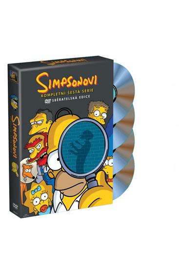 Kniha: Simpsonovi 6. série DVDautor neuvedený
