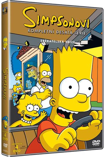 Kniha: Simpsonovi 10. série DVDautor neuvedený
