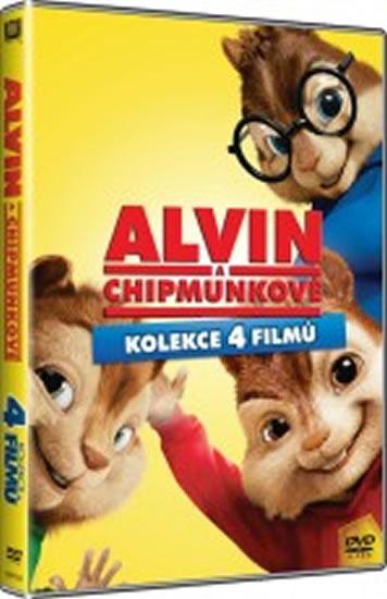 Kniha: Alvin a Chipmunkové - kolekce 1-4 DVDautor neuvedený