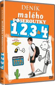 Deník malého poseroutky 1-4 - DVD