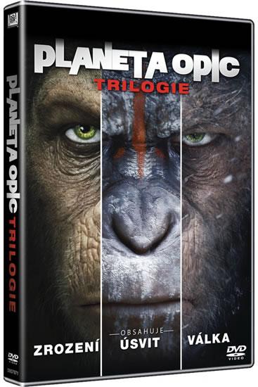 Kniha: Planeta opic - Trilogie DVDautor neuvedený