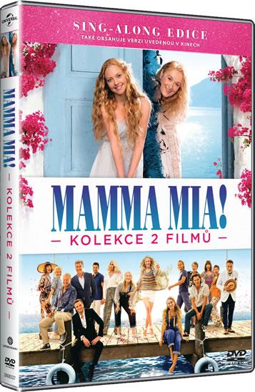 Kniha: Mamma Mia! kolekce 2 filmů DVDautor neuvedený