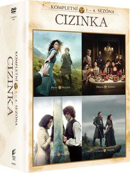 Kniha: Cizinka 1. - 4. série 21 DVDautor neuvedený