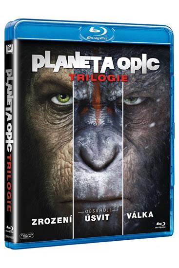 Kniha: Planeta opic - Trilogie Blu-rayautor neuvedený