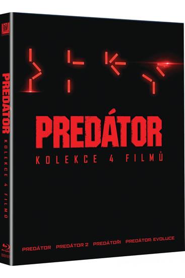 Kniha: Predátor: Kolekce 4 filmů Blu-rayautor neuvedený