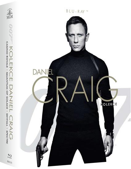 Kniha: Daniel Craig JAMES BOND kolekce 4 filmyautor neuvedený