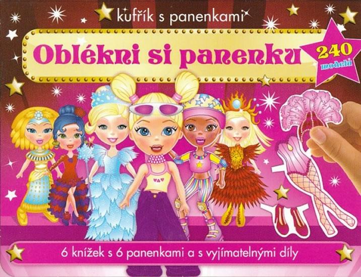 Kniha: Oblékni si panenku - kufřík s panenkamiautor neuvedený