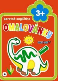 Dino - Barevná angličtina - Omalovánky