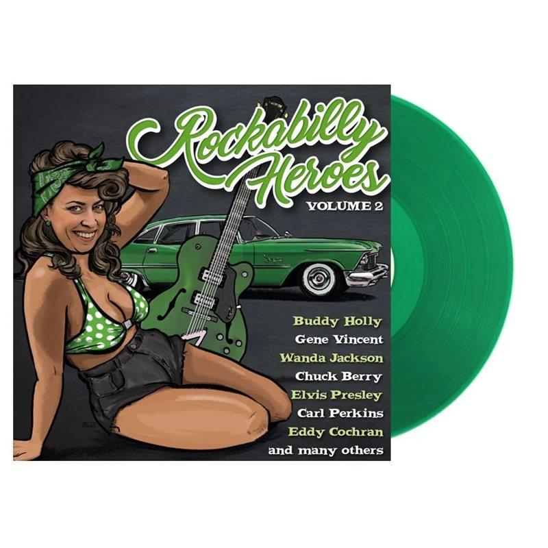 Kniha: Rockabilly Heroes Vol. 2 (Green 180G) - Various