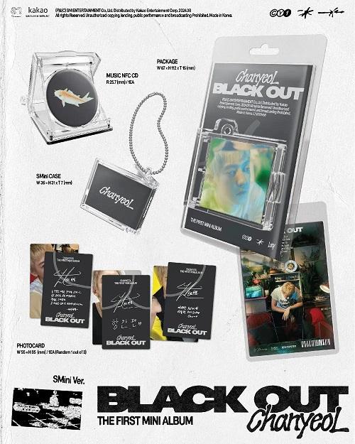 Kniha: Chanyeol, Chanyeol:  Black Out / Card Photo Card(S) - Chanyeol