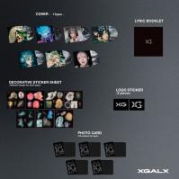 Xg:  Awe / Lyrics Sticker(S) Photo Card(S)