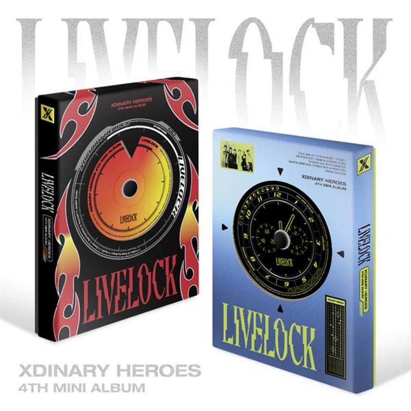 Kniha: Xdinary Heroes: Mini Album Vol. 4 – Livelock (STANDARD Ver.) (Random) - Xdinary Heroes