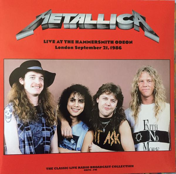 Kniha: Metallica:  Live At The Hammersmith Odeon London 21th September 1986 (Coloured) LP - Metallica