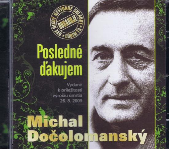 Kniha: CD-Posledné ďakujem - Michal Dočolomanský - Dočolomanský Michal