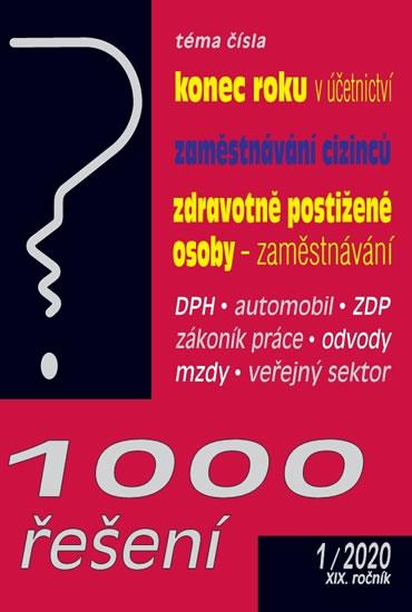 Kniha: 1000 řešení 1/2020 Konec roku v účetnict - Hruška Vladimír