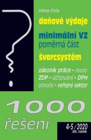 1000 řešení 4-5/2020 - Minimální vyměřov