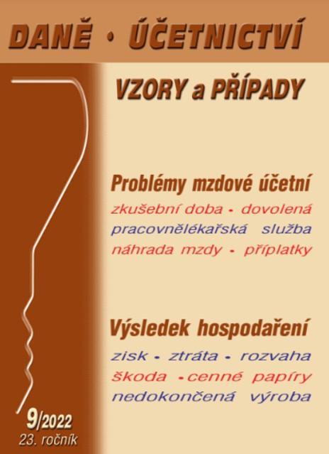 Kniha: DÚVaP 9/2022 Mzdová účetní a její problémy, Výsledek hospodařeníautor neuvedený