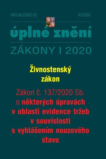 Kniha: Aktualizace I/2 - Živnostenský zákon, Zákolektív autorov