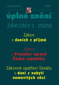 Aktualizace I/8 2020 - ZDP, Zákon o Finanční správě ČR, Zrušení daně z nabytí nemovitých věcí bez náhrady