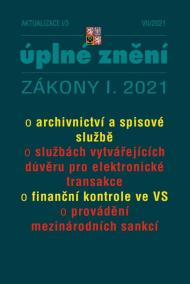 Aktualizace I/3 Archivnictví a spisová služba, Zákon o finanční kontrole, Zákon o daních z příjmů