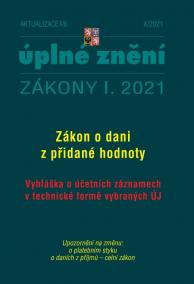 Aktualizace I/6 2021 Daň z přidané hodno