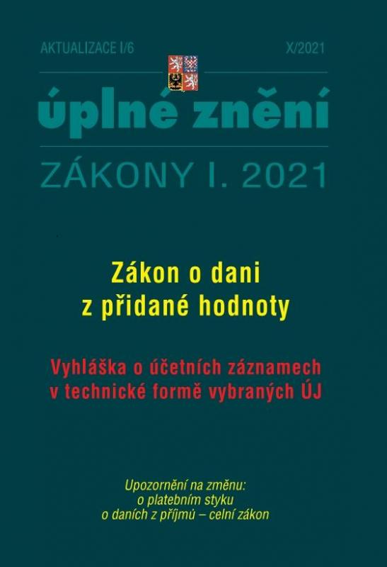 Kniha: Aktualizace I/6 2021 Daň z přidané hodnoautor neuvedený