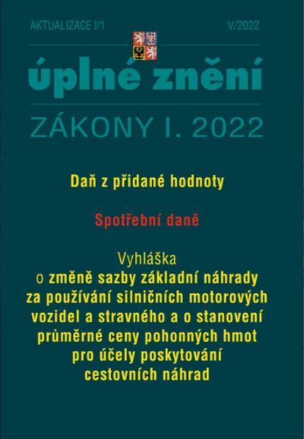 Kniha: Aktualizace 2022 I/1 - Spotřební daně, DPHautor neuvedený