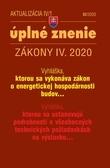 Kniha: Aktualizácia IV/1 2020autor neuvedený