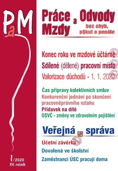 Kniha: Práce a mzdy 1/2020 Konec roku ve mzdovéautor neuvedený