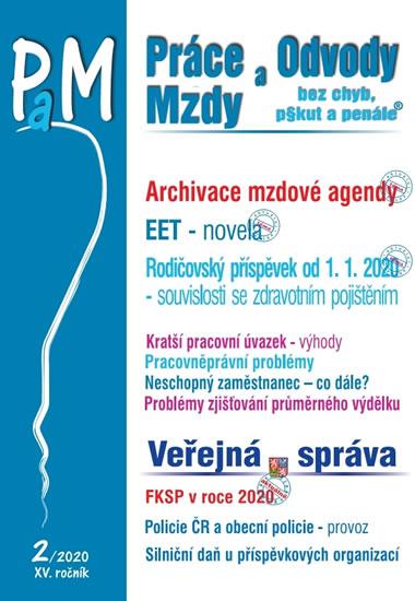 Kniha: Práce a mzdy 2/2020 - Archivace mzdové aautor neuvedený