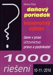 Kniha: 1000 riešení 10-11/2014autor neuvedený