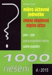 Kniha: 1000 riešení 4/2015autor neuvedený