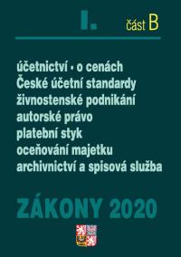 Zákony I část B 2020 – Účetní zákony – Ú