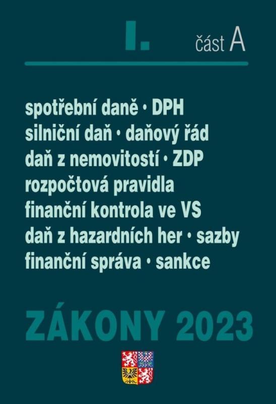 Kniha: Zákony I A/2023 Daňové zákonyautor neuvedený