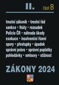 Zákony II B/2024 Trestní právo