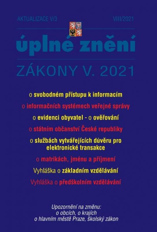 Kniha: Aktualizace V/3 Zákon o evidenci obyvatelkolektív autorov