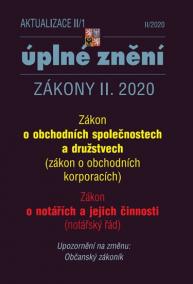 Aktualizace II/1 - Zákon o obchodních ko