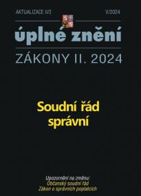 Aktualizace II/2 2024 Soudní řád správní