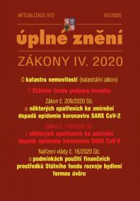 Aktualizace IV/2 2020 - Zákon o katastru nemovitosti, Zákon o státním fondu rozvoje bydlení - Rozšíření činnosti stávajícího Státního fondu rozvoje bydlení o další aktivity