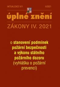 Aktualizace IV/1 2021 Vyhláška o požární prevenci